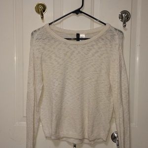 H&M Cream Sweater